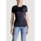 Black Cotton T-Shirt