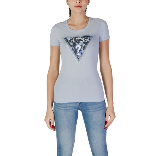 Blue Cotton T-Shirt