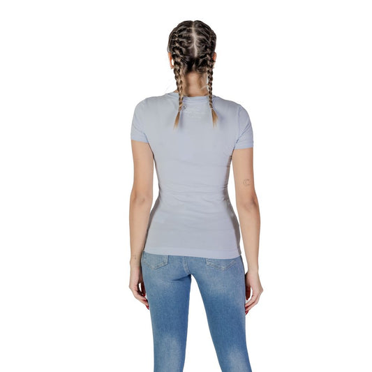 Blue Cotton T-Shirt