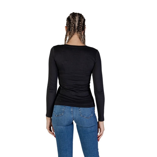 Black Cotton Long Sleeve