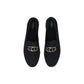 Black Leather Platform