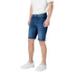Blue Cotton Bermuda