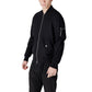 Black Polyester Jackets & Coat