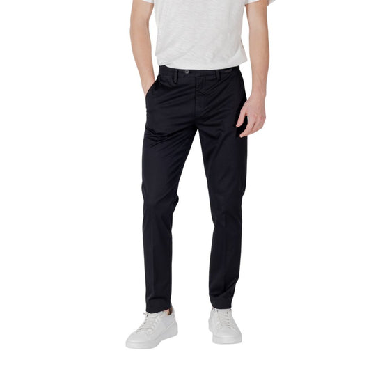 Black Cotton Skinny Pant