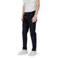 Black Cotton Skinny Pant