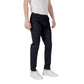 Black Cotton Skinny Pant