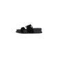 Black Leather Sandal