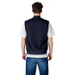 Blue Cotton Jackets & Coat
