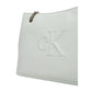 Gray Polyethylene Handbag
