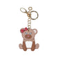 Beige Polyethylene Keychain