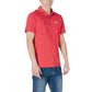 Red Cotton Polo Shirt