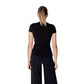 Black Cotton T-Shirt