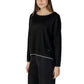 Black Viscose Sportswear