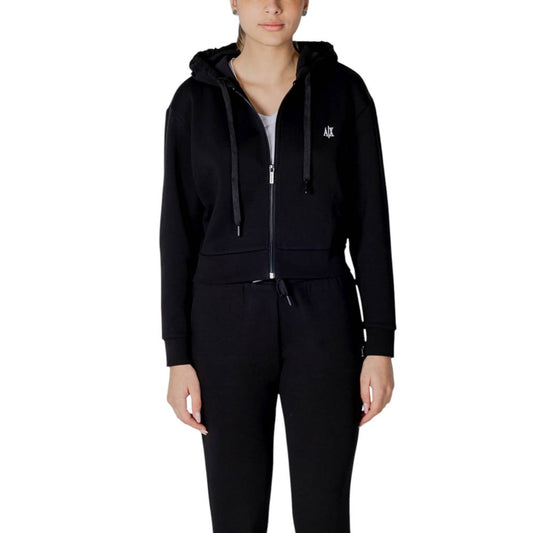 Black Cotton Hoody