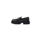 Black Leather Platform
