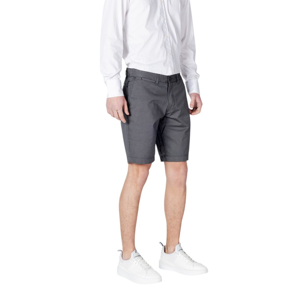 Blue Cotton Short