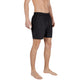 Black Polyester Swim Short