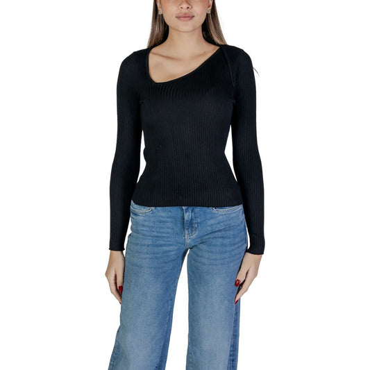 Black Viscose Sportswear