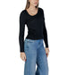Black Viscose Sportswear