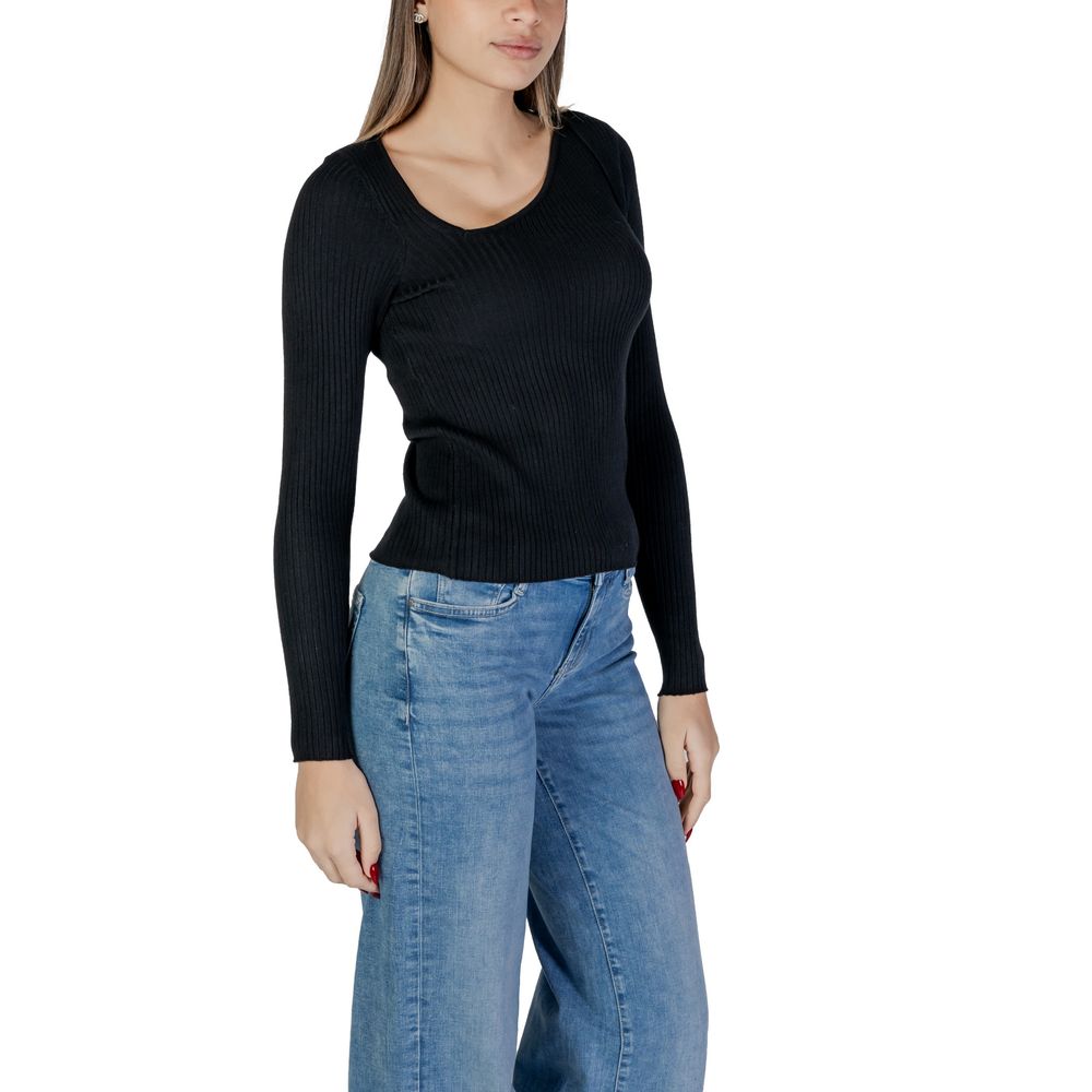 Black Viscose Sportswear