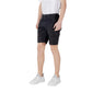 Black Cotton Bermuda