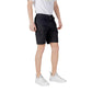 Black Cotton Bermuda