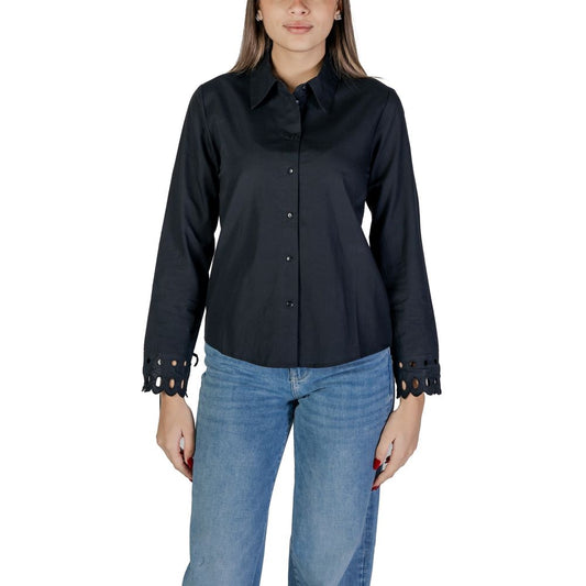 Black Cotton Shirt