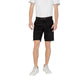 Black Cotton Bermuda