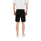 Black Cotton Bermuda