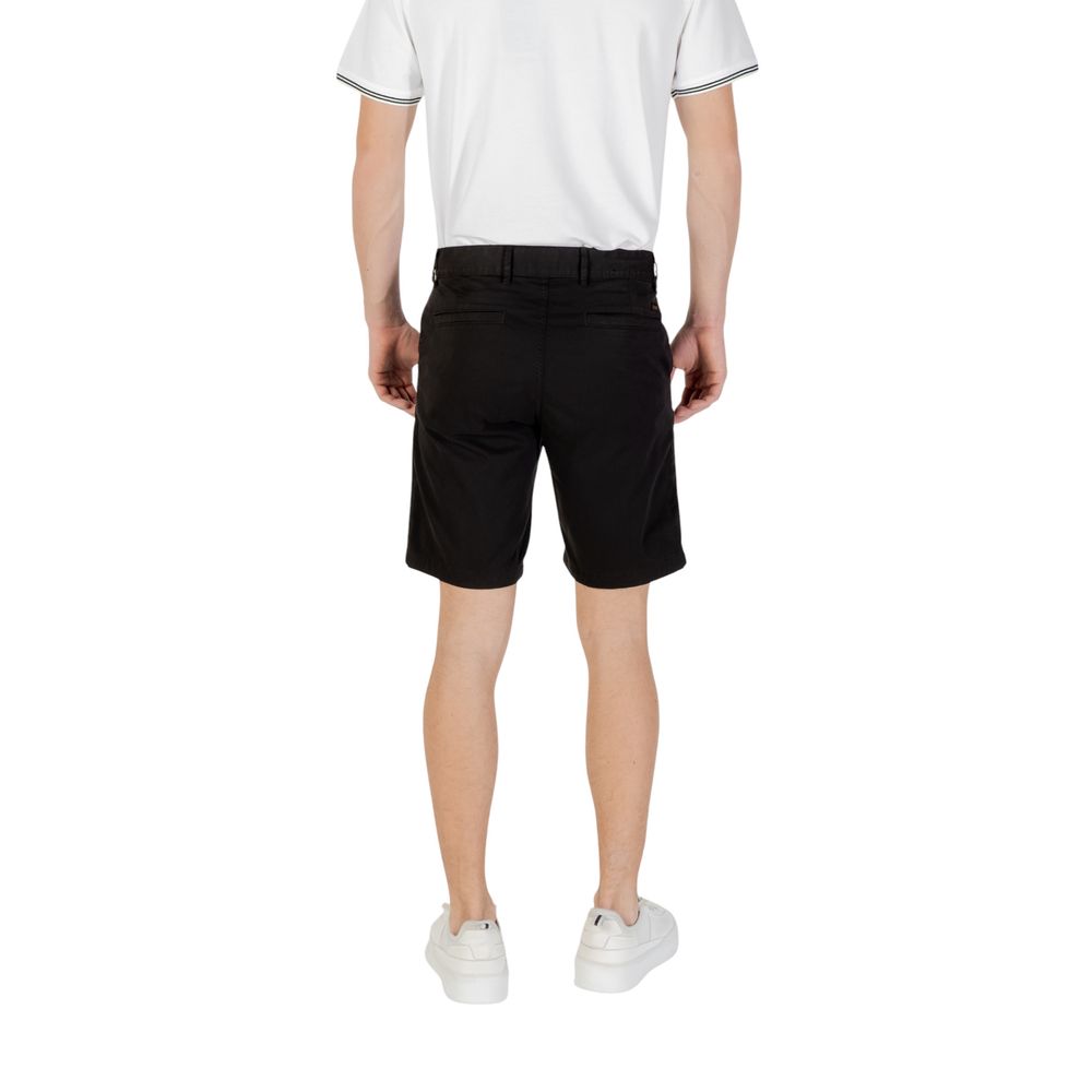 Black Cotton Bermuda