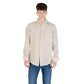 Beige Linen Shirt