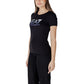 Black Cotton T-Shirt