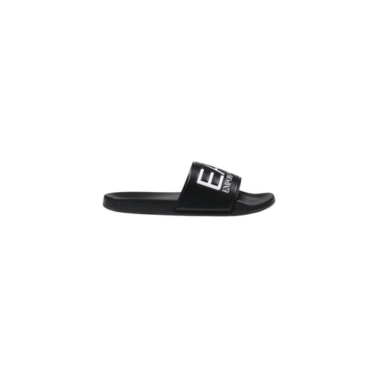 Black And White Pvc Slipper