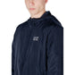 Blue Polyester Jackets & Coat