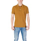Bronze Cotton Polo Shirt