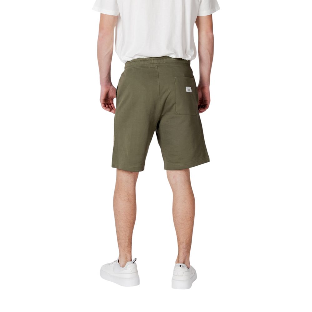 Green Cotton Bermuda