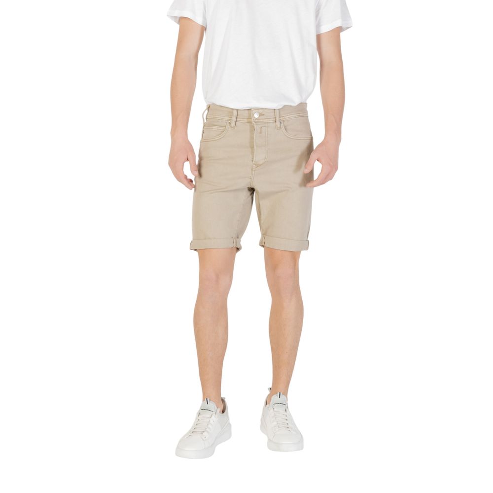 Green Cotton Bermuda