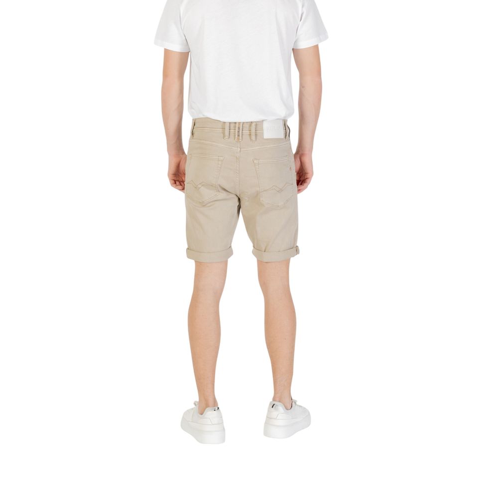 Green Cotton Bermuda