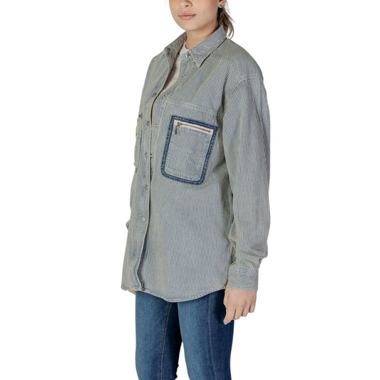 Blue Cotton Shirt