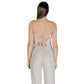 Beige Recycled Polyester Top
