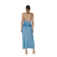 Turquoise Polyester Long