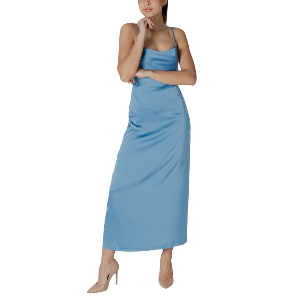 Turquoise Polyester Long