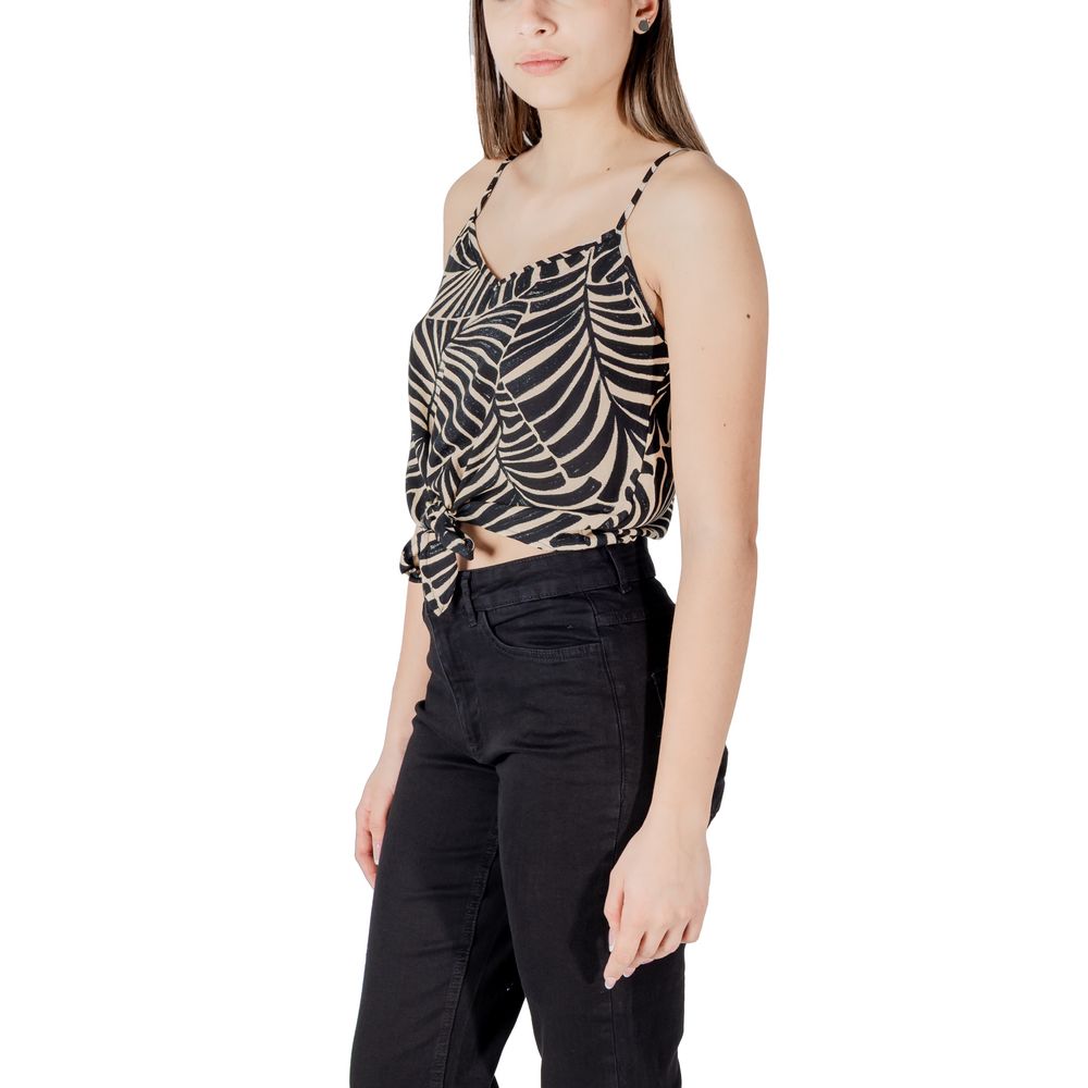 Black Viscose Tank Top