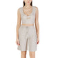 Beige Viscose Top