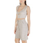 Beige Viscose Top