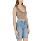 Brown Viscose Top