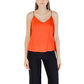 Red Viscose Tank Top