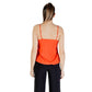 Red Viscose Tank Top
