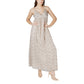 Beige Recycled Polyester Long