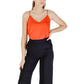 Red Viscose Tank Top